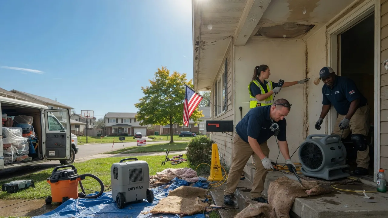 Water Damage Restoration in Bluffton, TX near me